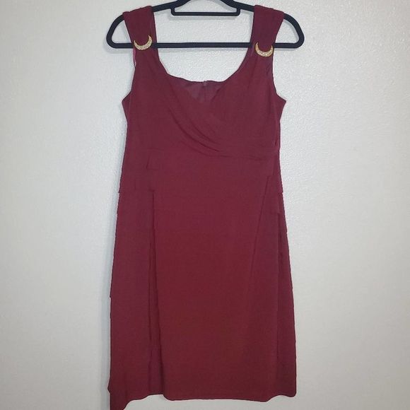 Alex Evenings 12P Formal Red Dress - Picture 1 of 8